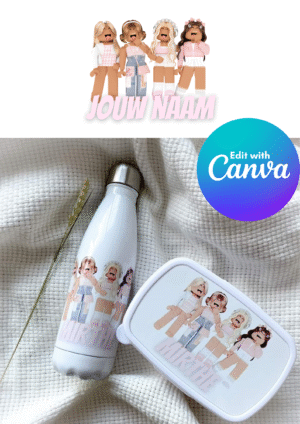 BEST SELLER | Roblox Meisjes Ontwerpen – Perfect voor Lunchsets en Meer