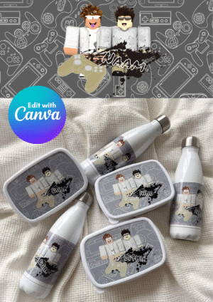 Roblox Ontwerp – Perfect voor Lunchsets en Meer!