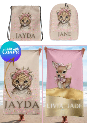 Digitale Ontwerpen voor eigen producten oa Tassen en Strandlakens