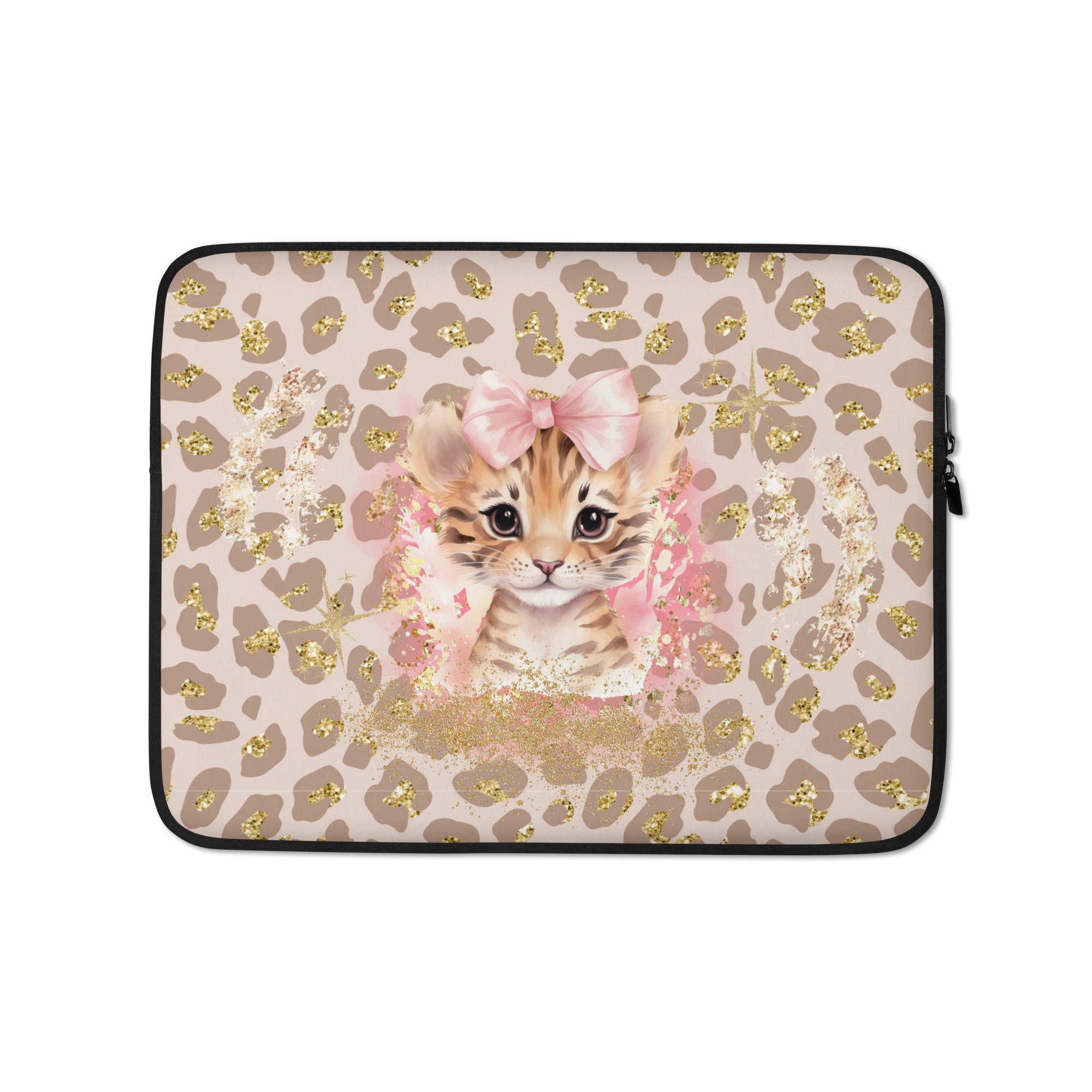 Laptophoes met Luipaard